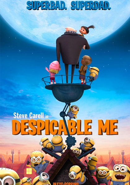 《Despicable Me》电影海报